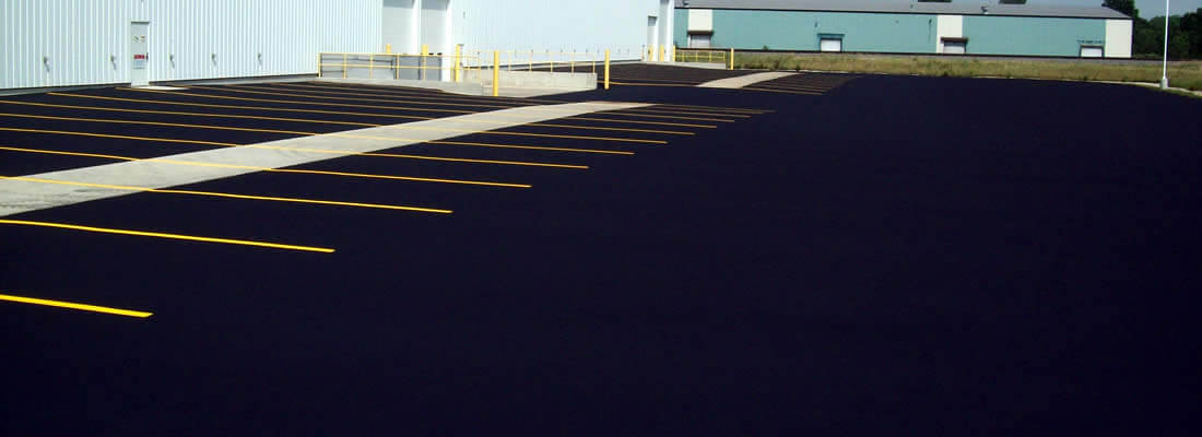 Asphalt Seal Coating Photos